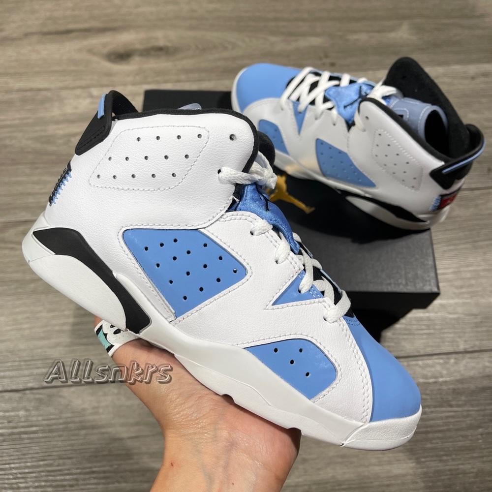 Air Jordan 6 Retro University Blue PS